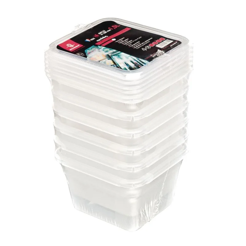 Réduction Boîte De Stockage Gn1/6 Modulus Utilisation Intensive 2L - Lot De 6