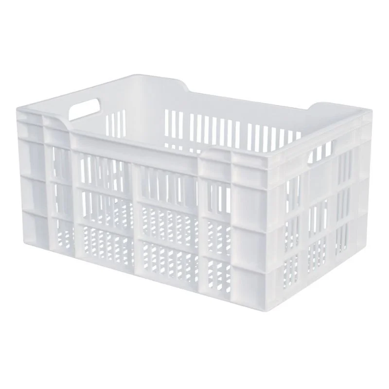 Caisse 600 X 400 Ajouree 60L Blanc Expédié Aujourd’hui
