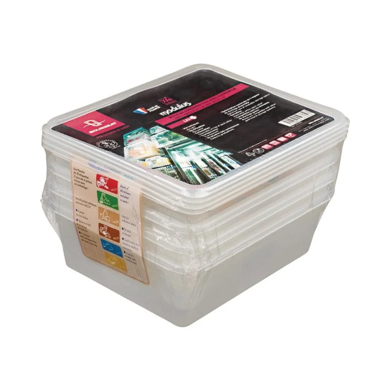 Boîte de Stockage GN 1/2 pour Utilisation Intensive - 7,5 L - Lot de 4 Affaire À Saisir