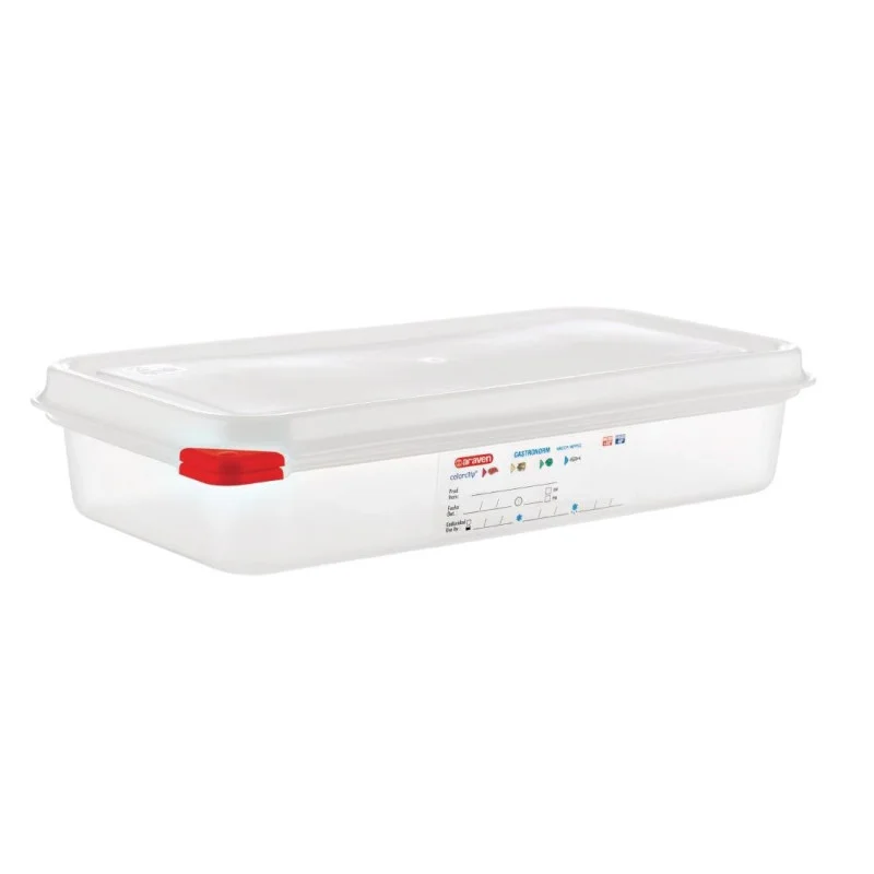 Boîte Alimentaire Gn1/3- 2,5L - Lot De 4 Authentique