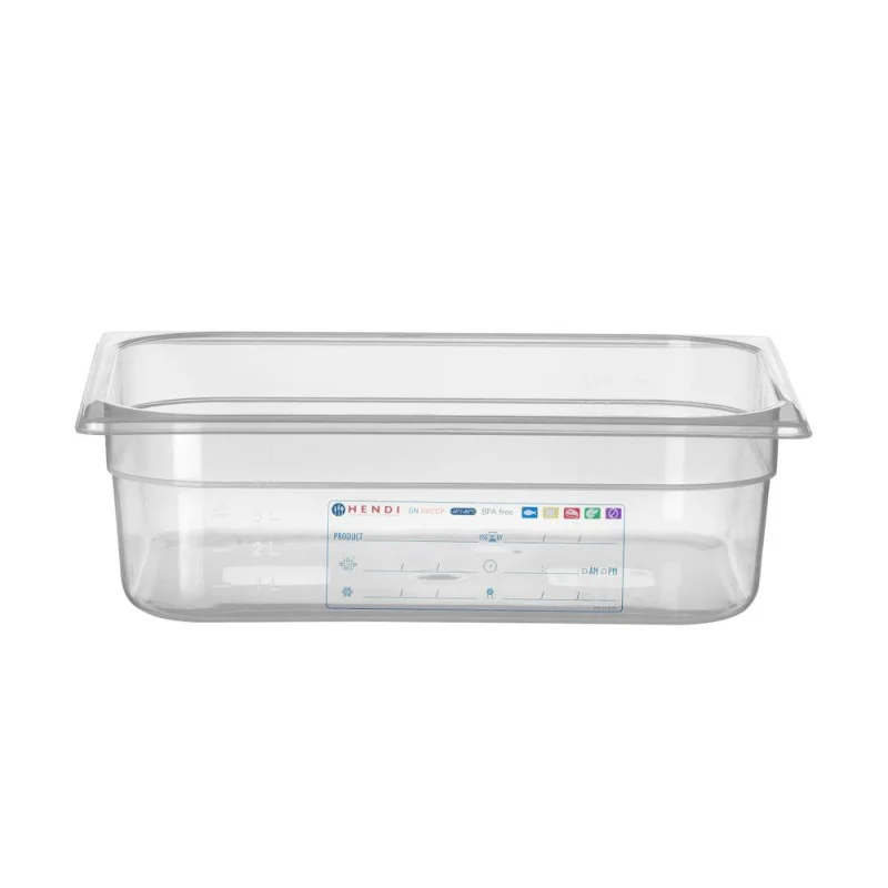 Boîte de Stockage Gastronorme GN 1/2 - 6,5 L - H 100 mm Soldes