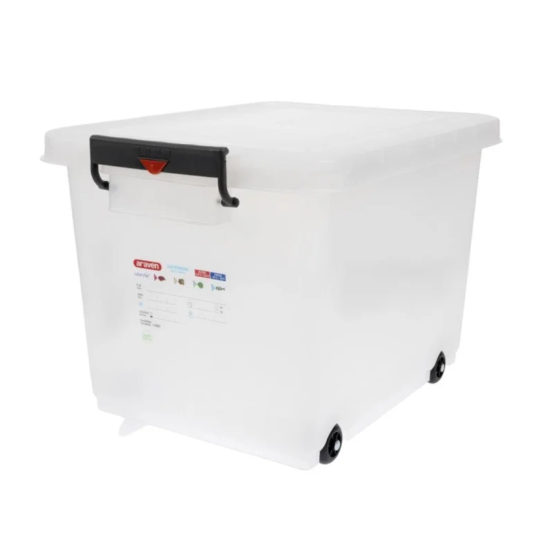 Dernier Modèle Conteneur Alimentaire Mobile Avec Couvercle 50L