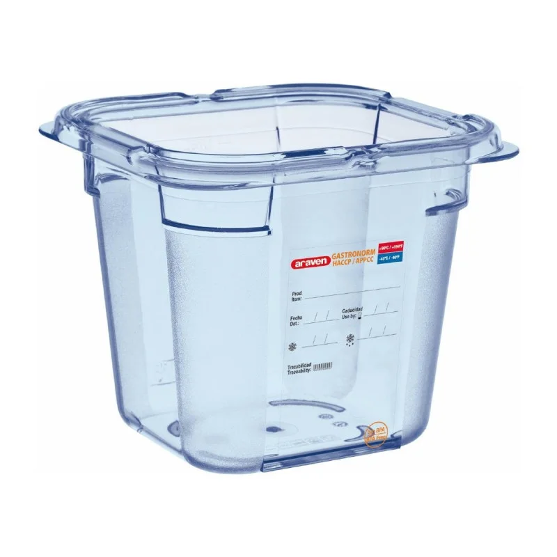 Boîte Hermétique Bleue Abs Gn1/6 150Mm Satisfait Ou Remboursé