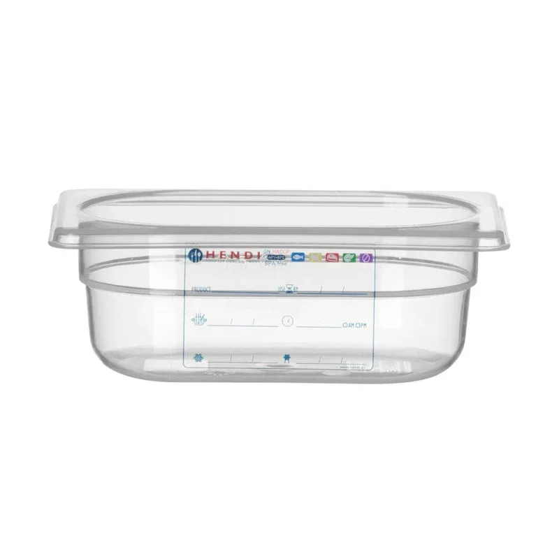 Boîte de Stockage Gastronorme GN 1/9 - 0,6 L - H 65 mm Réduction
