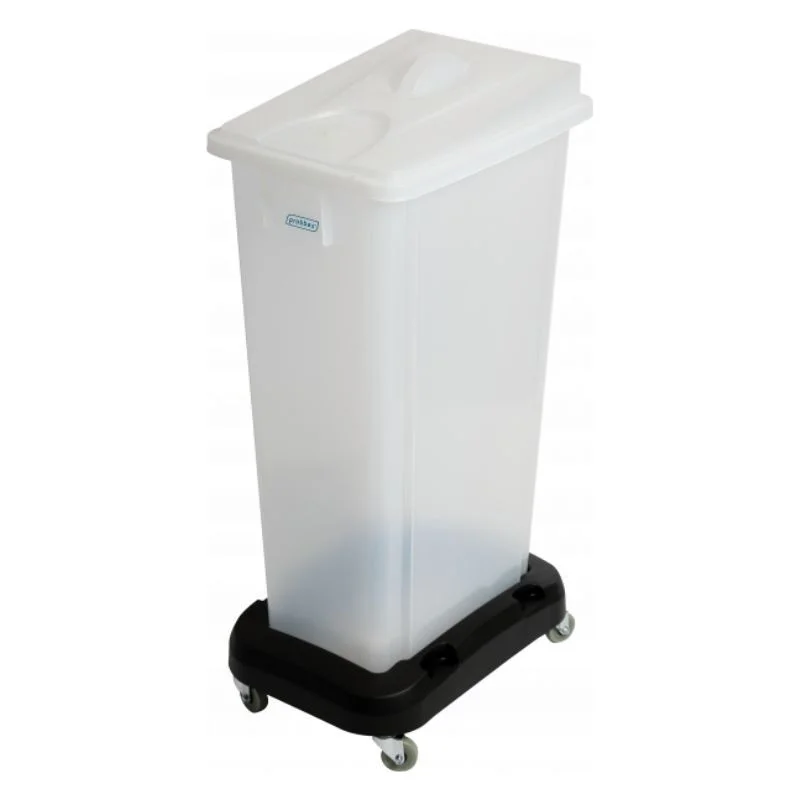 Nouvelle Collection Bac à Ingrédients Transparent Sur Chariot - 80 L