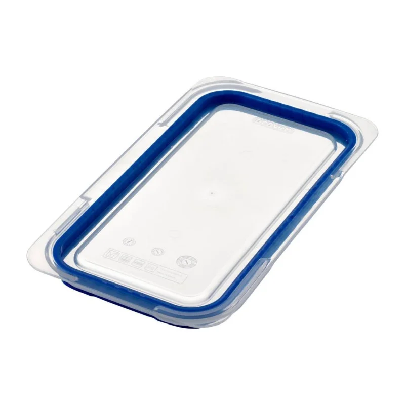Couvercle Bleu en ABS sans BPA - GN 1/3 Super Prix