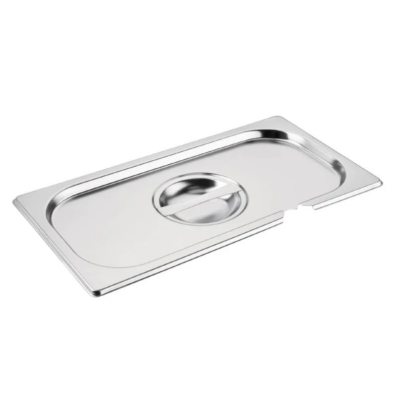 Couvercle Inox GN 1/3 avec Encoche Livraison Gratuite