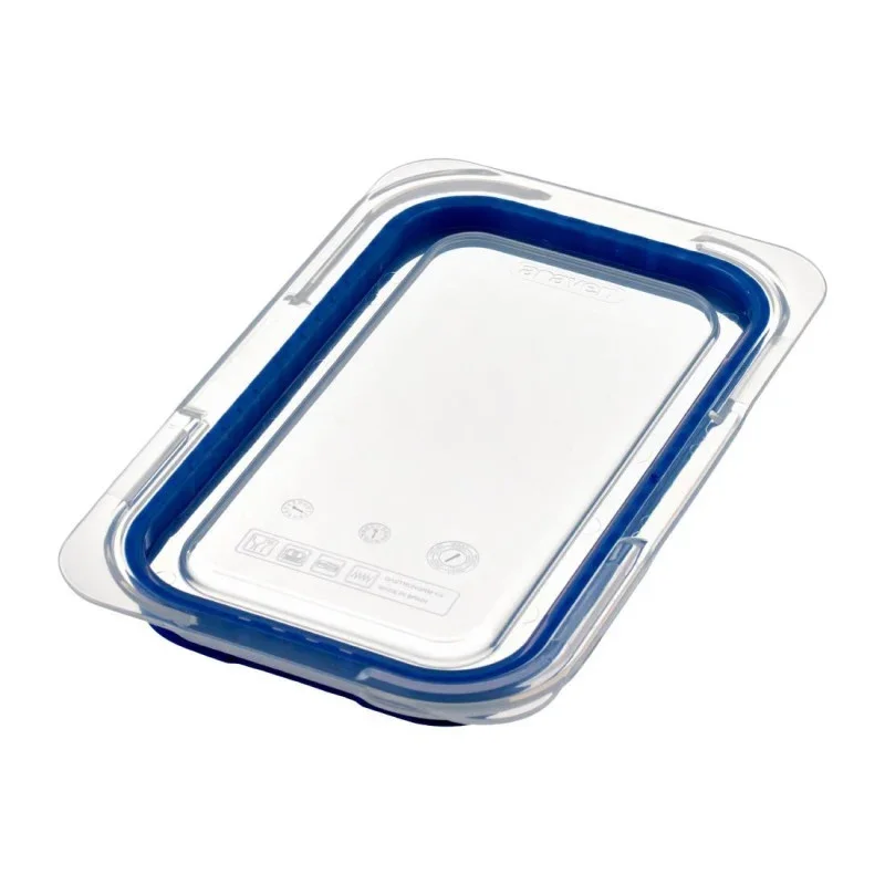 Prix Bas Couvercle Bleu en ABS sans BPA - GN 1/4