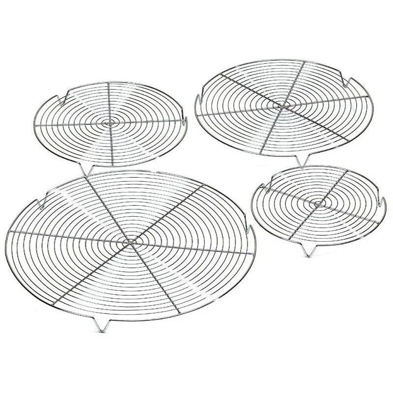 Grille Ronde Chromée avec Pieds - ⌀ 360 mm Achetez Aujourd’hui
