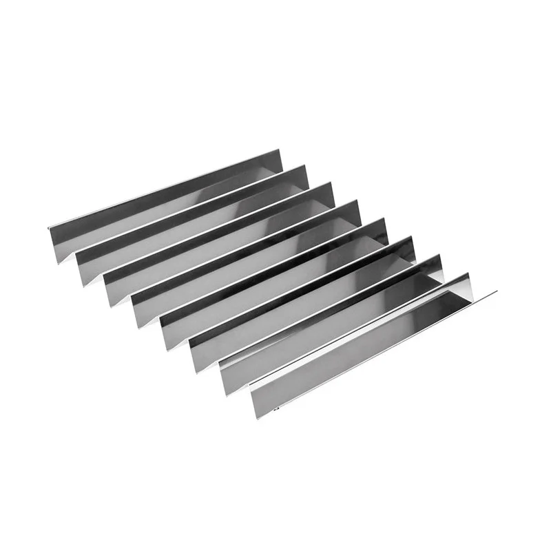 Prix Cassé Plaque Dents de Loup Inox - 280 x 300 mm