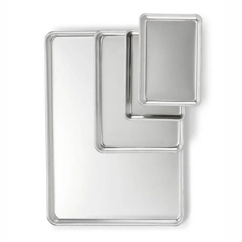 Plaque Pâtissière en Aluminium - 330 x 245 mm Usine Directe