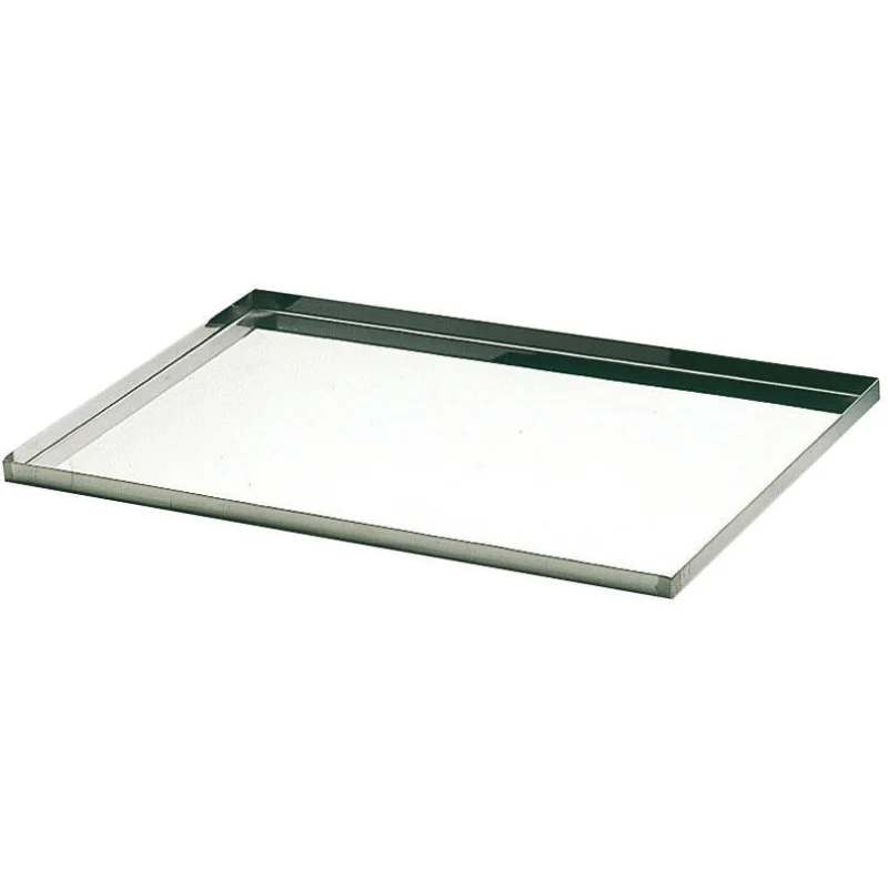 Marque Plaque Bord Droit Inox - 530 x 325 mm