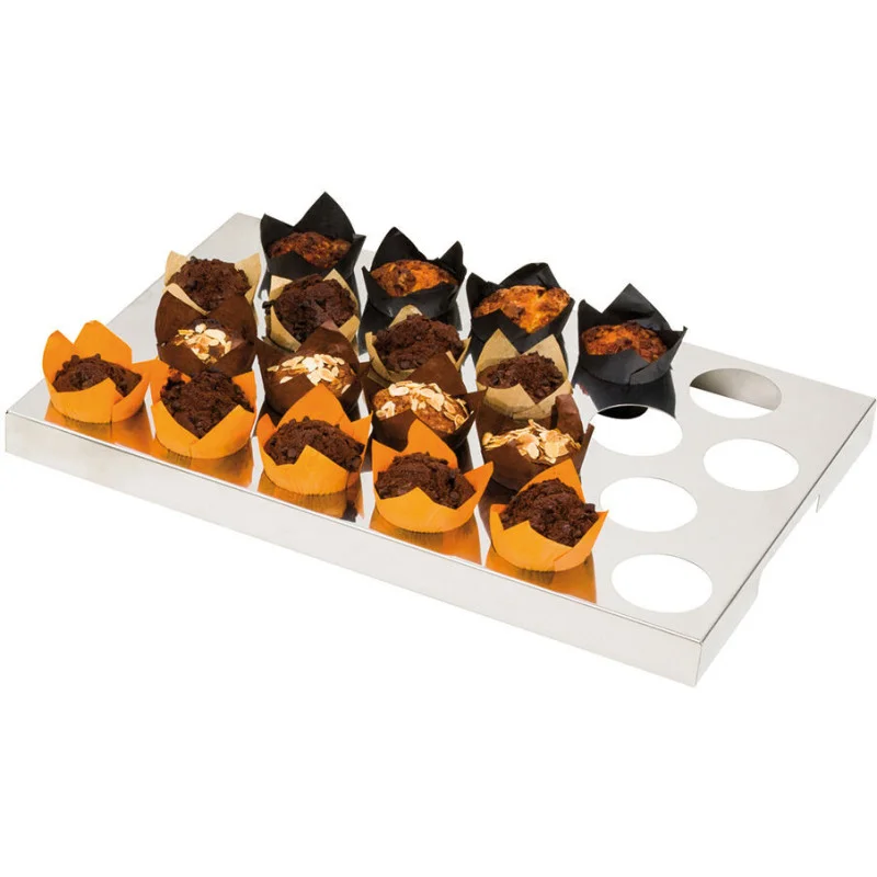 Achat Immédiat Plaque Inox de Calage à Tulicups - ⌀ 70 mm