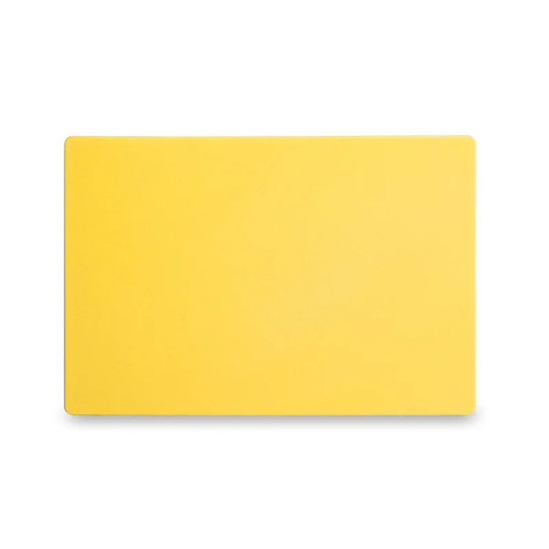Planche à Découper HACCP - 450 x 300 mm - Jaune - 13 mm d'Epaisseur Promotion