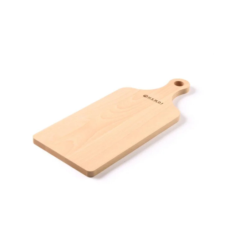 Prix Bas Planche à Découper en Bois avec Poignée - 390 x 160 mm - Epaisseur 13 mm