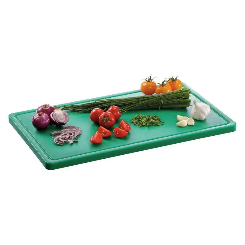 Réduction Planche à Découper 530 x 325 mm - Verte - 20 mm d'Epaisseur