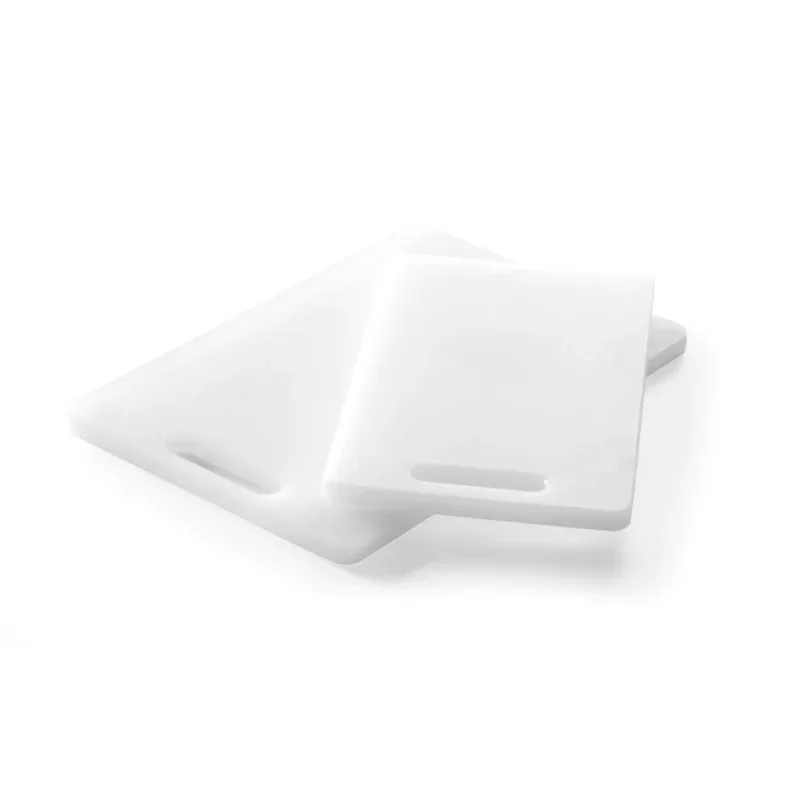 Planche à Découper Blanche avec Poignée - 300 x 200 mm - Epaisseur 10 mm Expédié Aujourd’hui