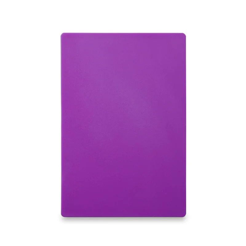 Dernier Modèle Planche à Découper HACCP - 600 x 400 mm - Violette - 18 mm d'Epaisseur