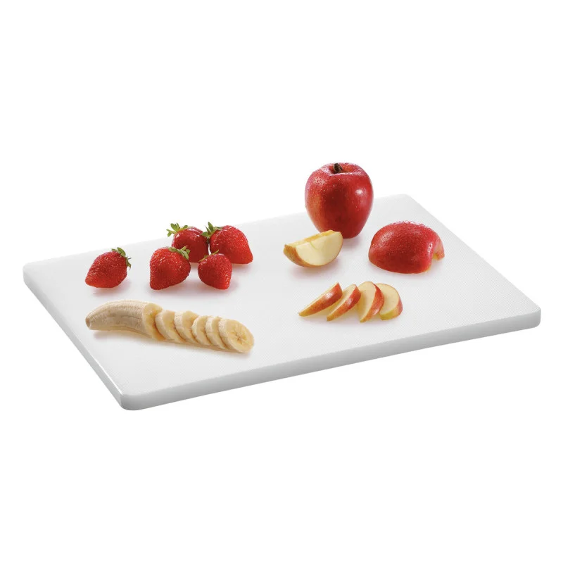 Top Vente Planche à Découper 400 x 300 mm - Blanche - 15 mm d'Epaisseur