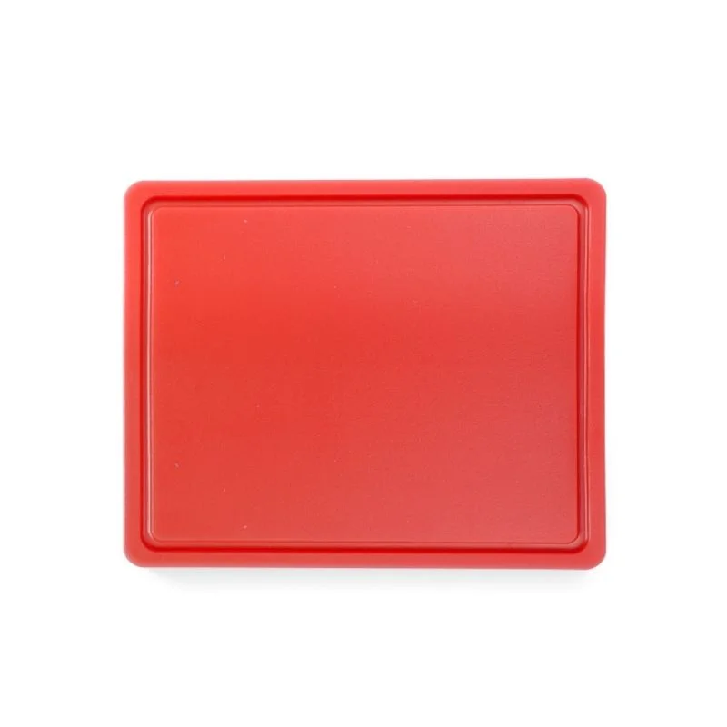 Planche à Découper HACCP - GN 1/2 - Rouge - 12 mm d'Epaisseur Meilleur Prix