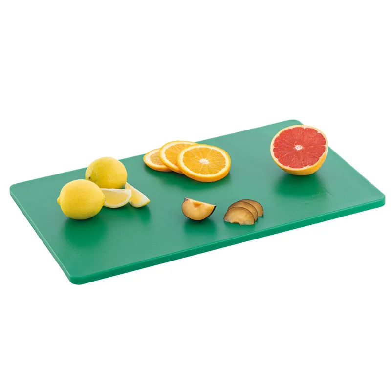 Dernière Chance Planche à Découper Easy - GN 1/1 - Vert - Epaisseur 14 mm