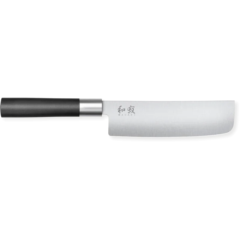 Quantité Limitée Couteau Nakiri Wasabi Black 16,5 cm