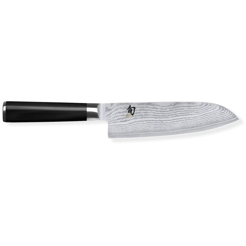 Meilleur Prix Couteau Santoku Damas Shun Droitier 18 cm