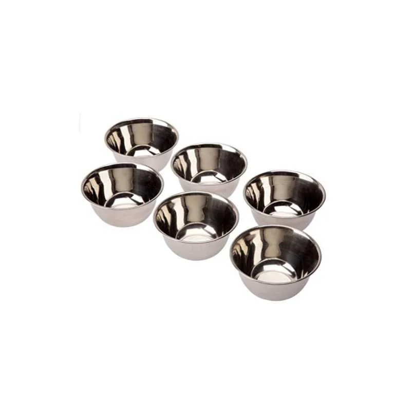 Prix Cassé 6 Bols Inox - 12 cm