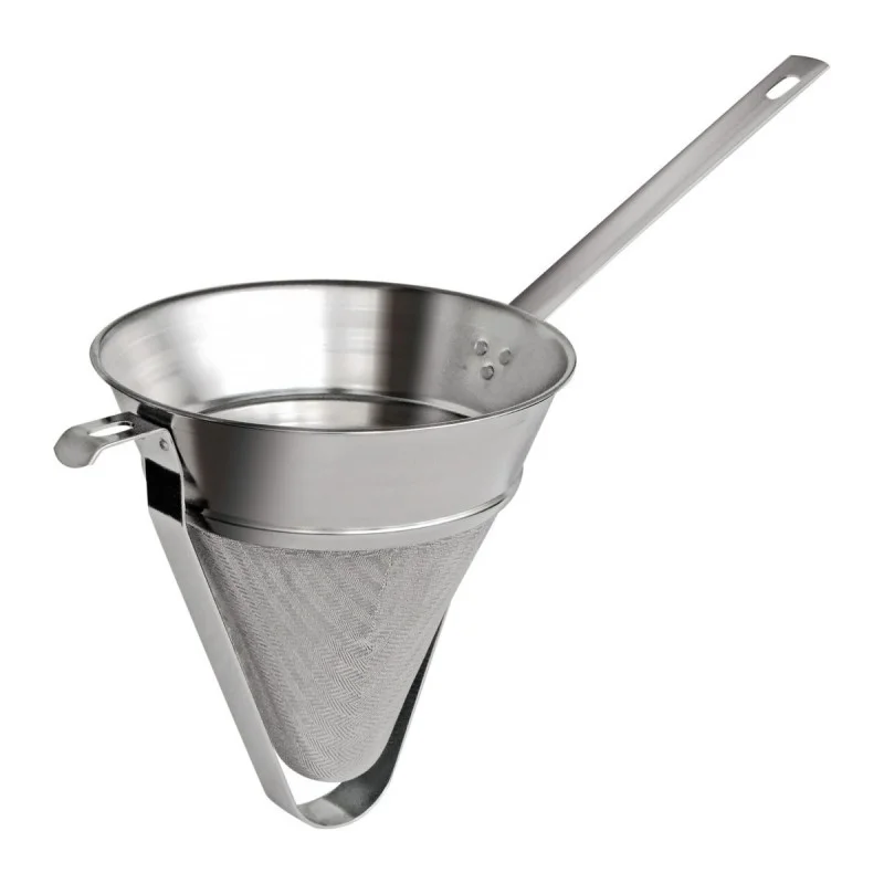 Offre Spéciale Chinois Étamine en Inox avec Renfort et Crochet