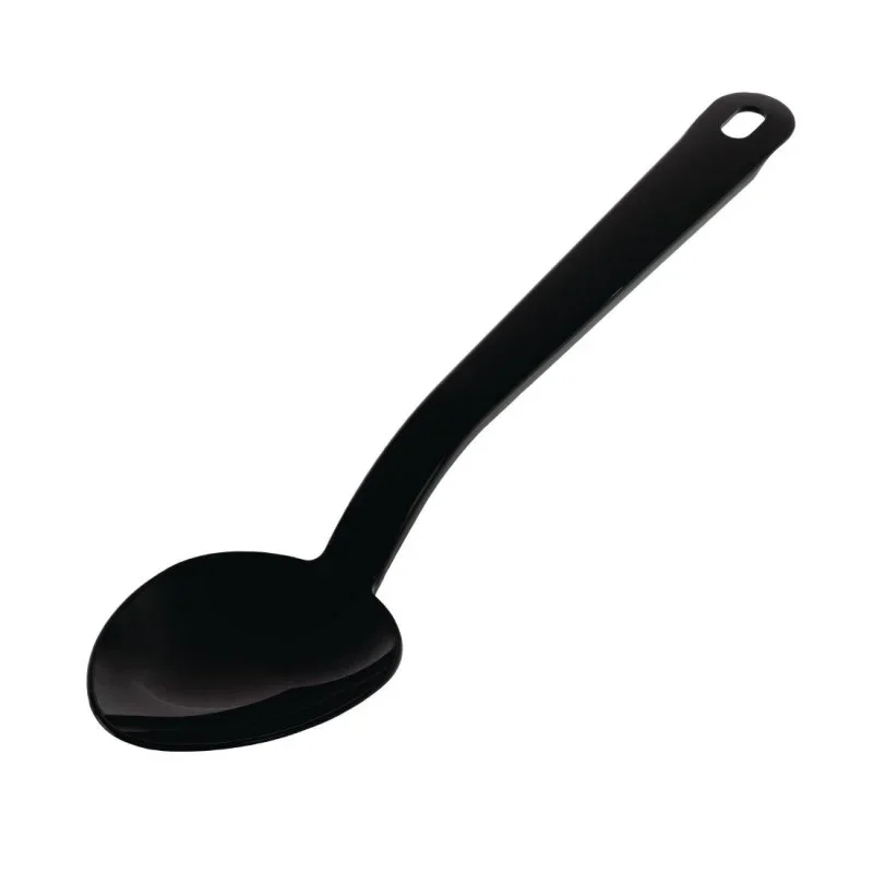 Authentique Cuillère de Service Noire - L 340mm