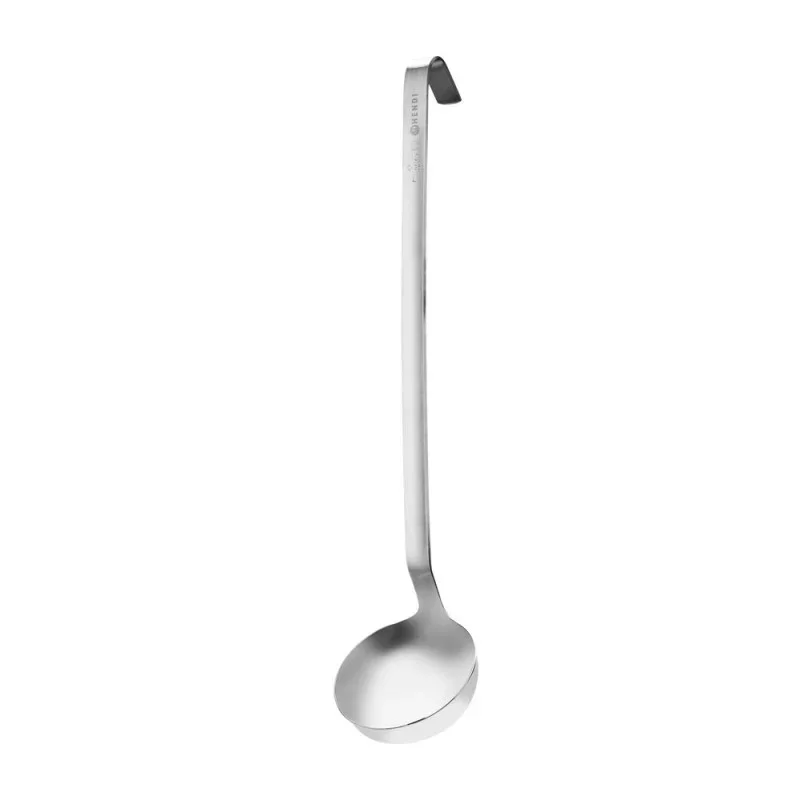 Vente Directe Louche Anti-goutte en Inox - 100 mm de Diamètre