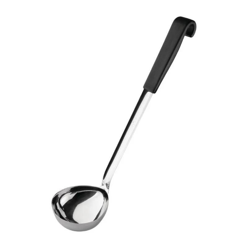 Louche à Manche Noir en Inox 435 ml - 340 mm Dernière Chance