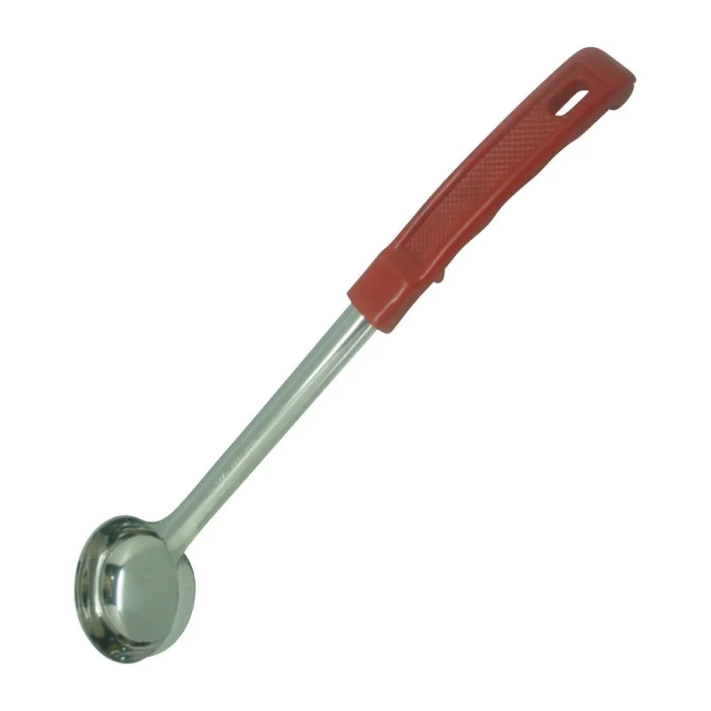Haute Qualité Louche Pleine en Inox - Rouge - 60ml
