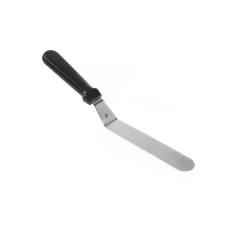 Spatule à Crêpes Coudée Inox avec Manche en PP - 20 cm Acheter Direct