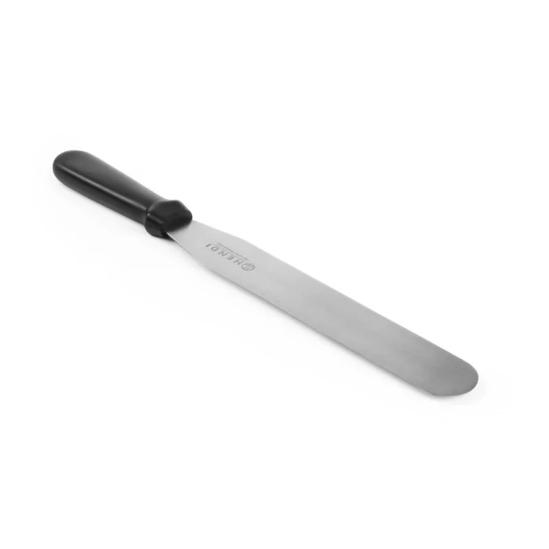 Vente Flash Spatule Plate Flexible en Inox avec Manche en PP - 25,5 cm