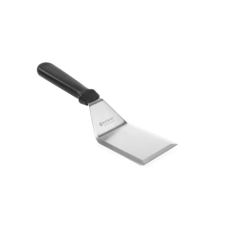 Commande En Gros Spatule à Hamburger Coudée Inox avec Manche en PP - 14,3 cm
