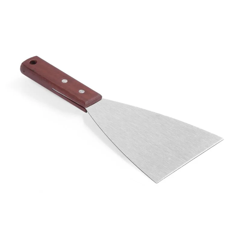 Racloir Inox avec Manche en Bois - 11,8 cm Populaire