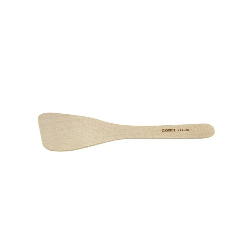Haute Qualité Spatule Galbée Pleine en Hêtre - 30 cm