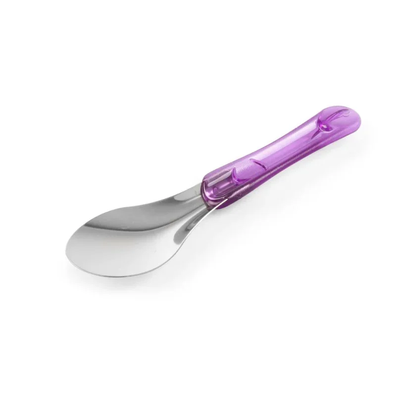 Satisfait Ou Remboursé Spatule à Glace avec Manche Violet en Tritan