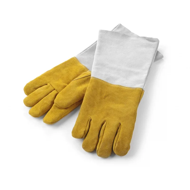 Paiement Sécurisé Gants Anti-Chaleur en Cuir - Lot de 2