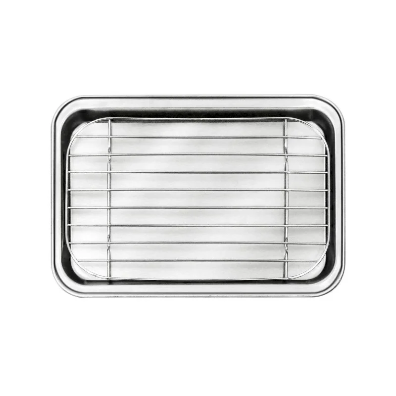 Plateau à Dresser avec Grille - 26 x 18,5 cm Expédition Rapide