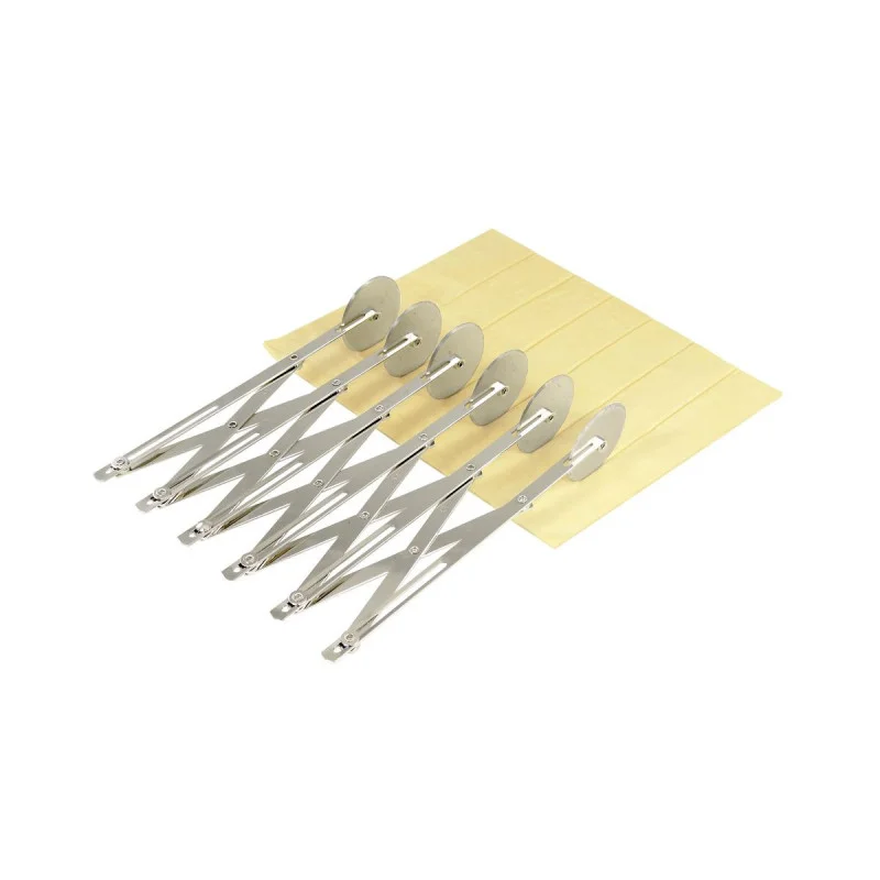 Prix Cassé Diviseur à Pâtes en Inox - 6 Roulettes