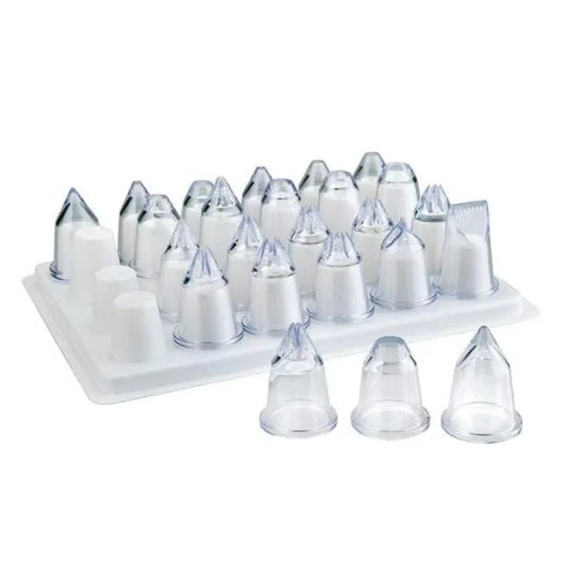 Set de 24 Douilles de Décoration en Acrylique Solde