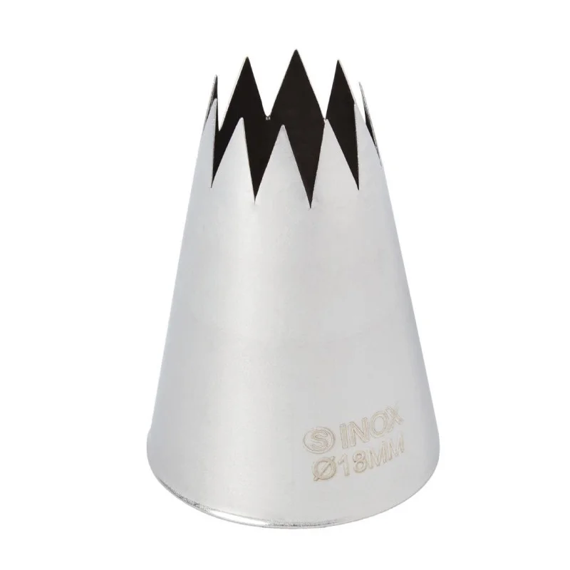 Douille Inox Cannelée 18Mm Livraison Gratuite