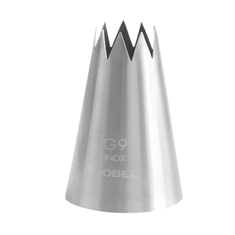 Douille Cannelée en Inox à 9 Dents - ⌀ 19 mm Certifié