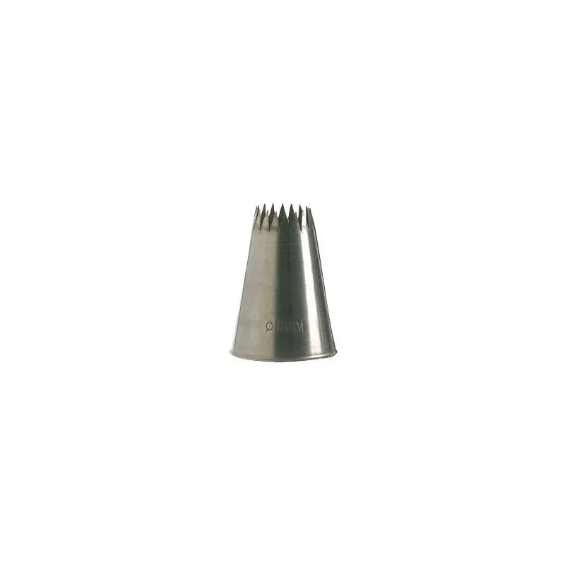 Douille à Petits-Fours Inox - 10 Dents - Lot de 2 Marque