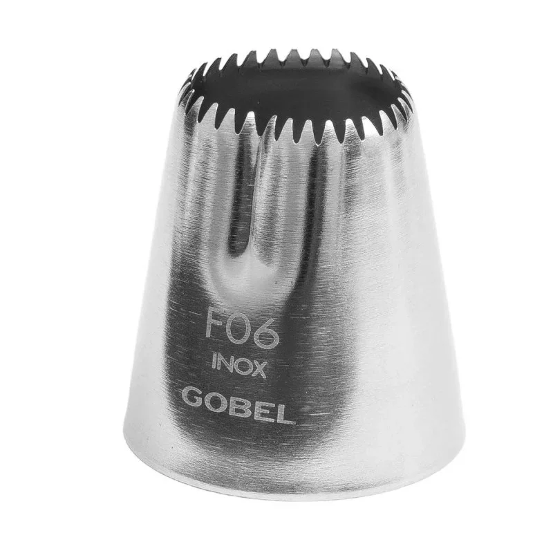 Affaire À Saisir Douille Géométrique Cannelée Coeur en Inox - ⌀ 24 mm