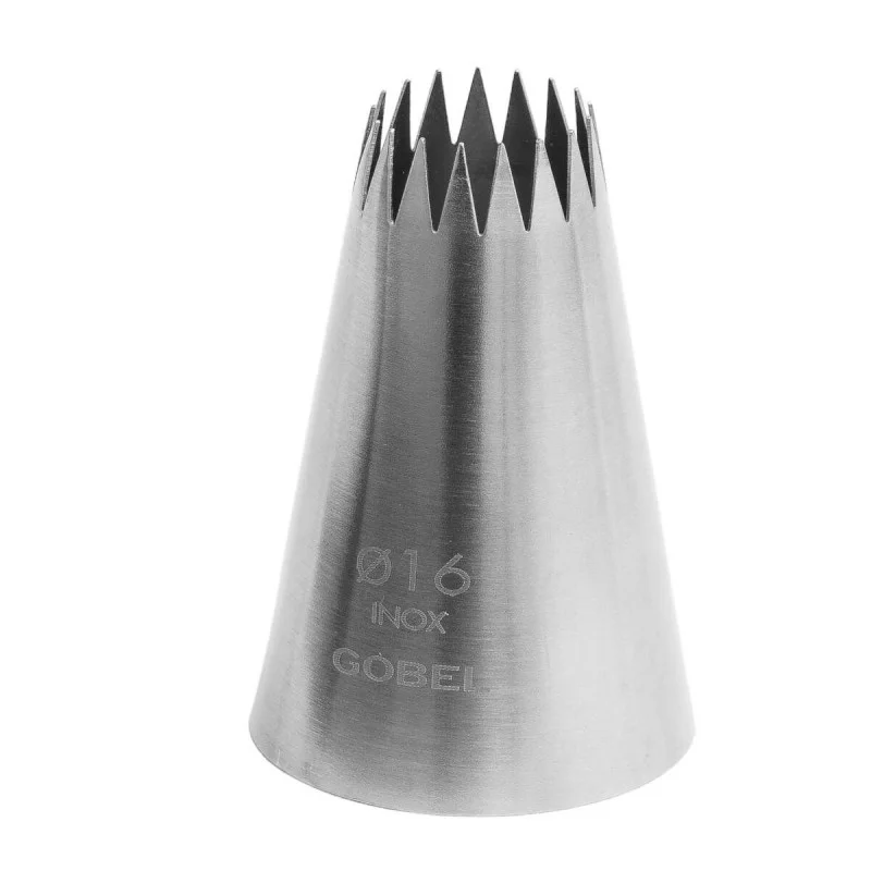Remise Douille à Petits Fours en Inox à 17 Dents - ⌀ 16 mm