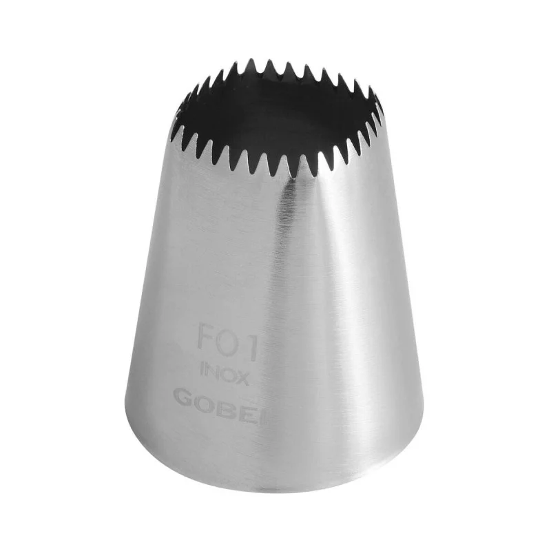 Douille Géométrique Cannelée Carrée en Inox - ⌀ 26 mm Meilleur Choix