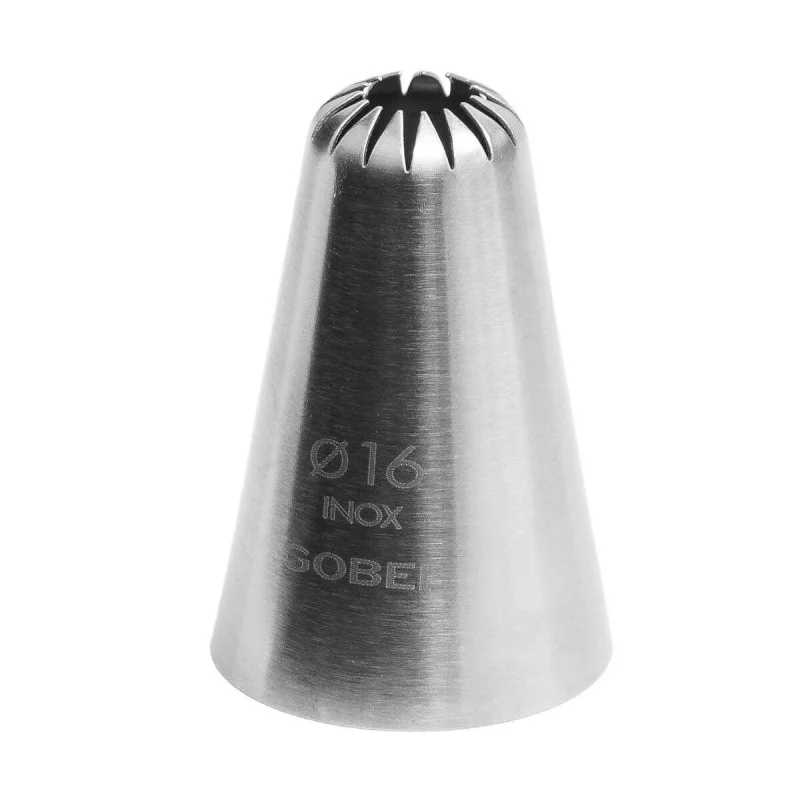 Douille Rose en Inox à 15 Dents - ⌀ 16 mm Prix Bas